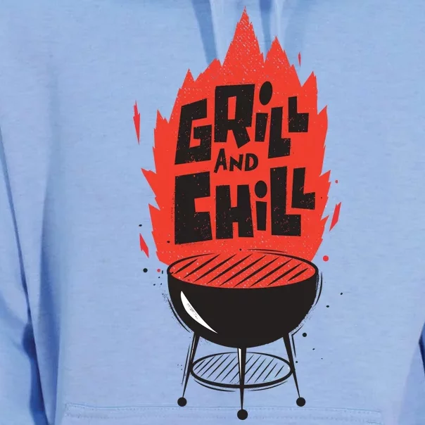 Grill And Chill Unisex Surf Hoodie