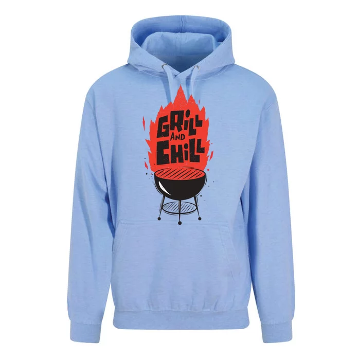 Grill And Chill Unisex Surf Hoodie