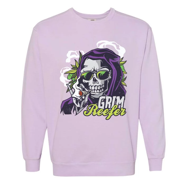 Grim Reefer Garment-Dyed Sweatshirt