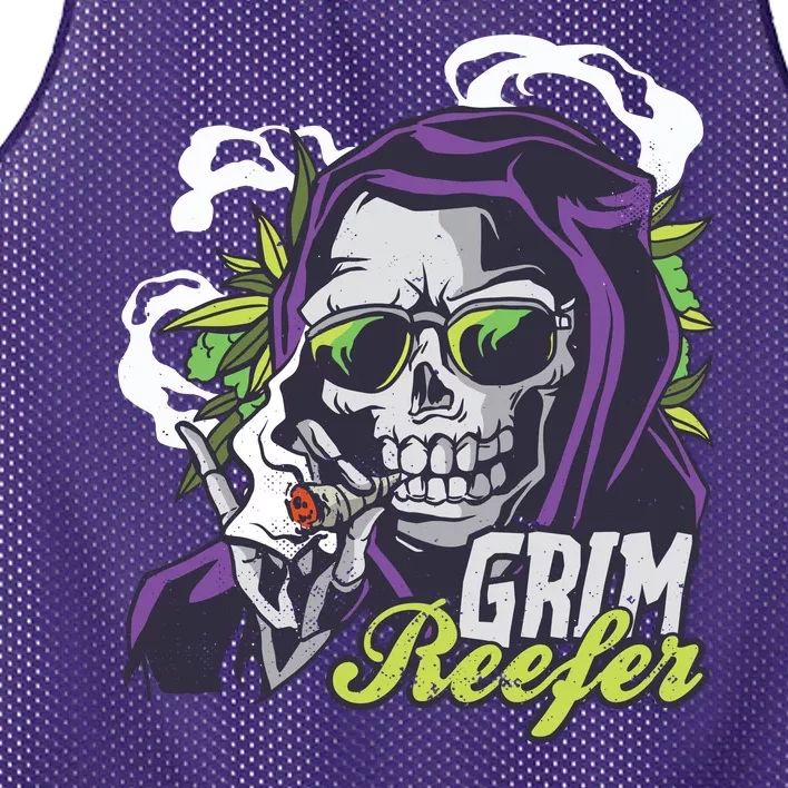 Grim Reefer Mesh Reversible Basketball Jersey Tank