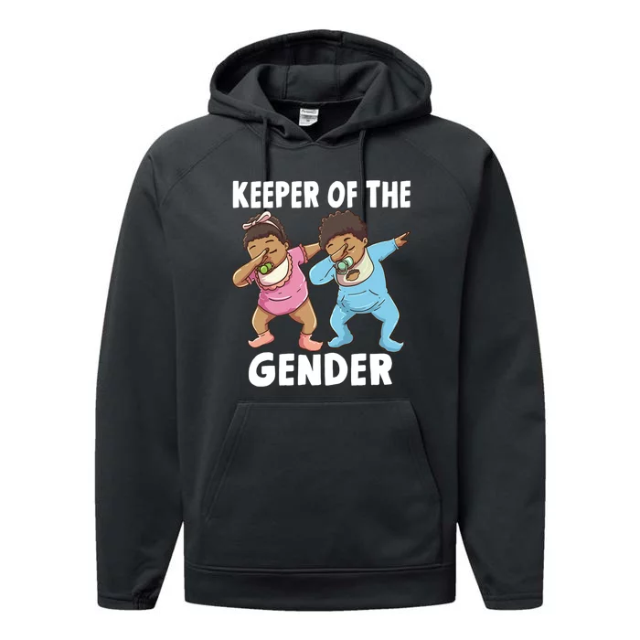 Gender Reveal Keeper of the Gender Performance Fleece Hoodie