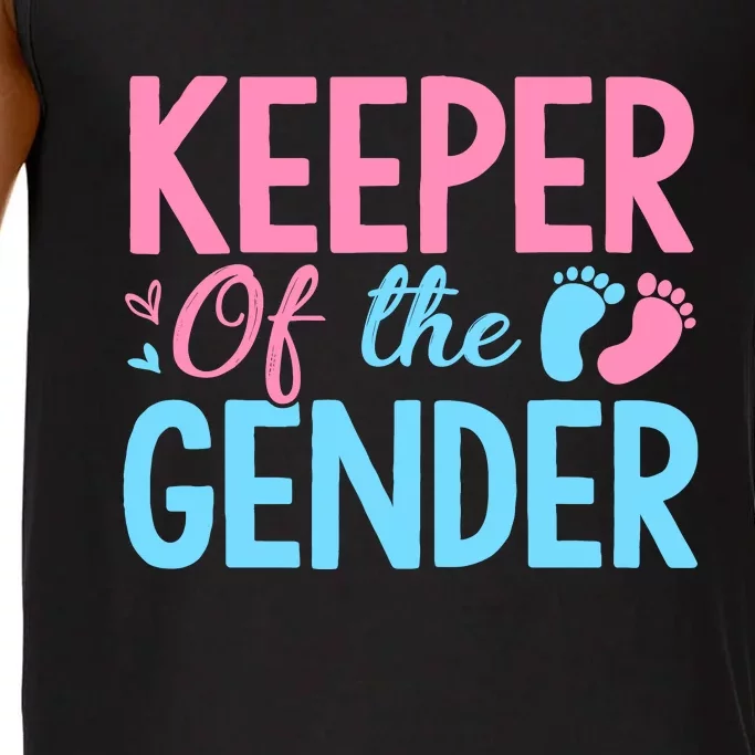 Gender Reveal Keeper Of The Gender T Gender Reveal Comfort Colors® Tank Top