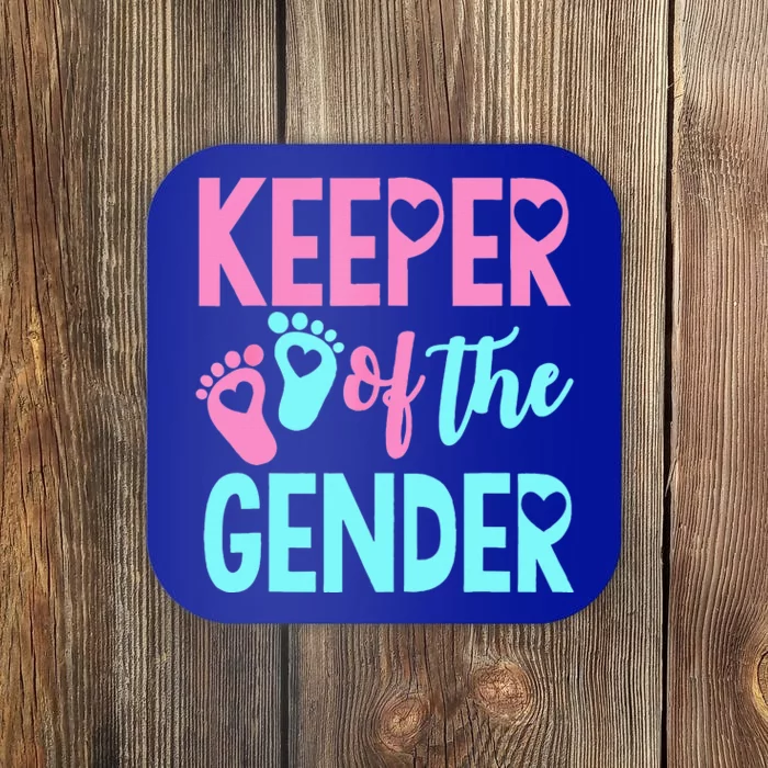 Gender Reveal Keeper Of The Gender Gender Reveal Coaster