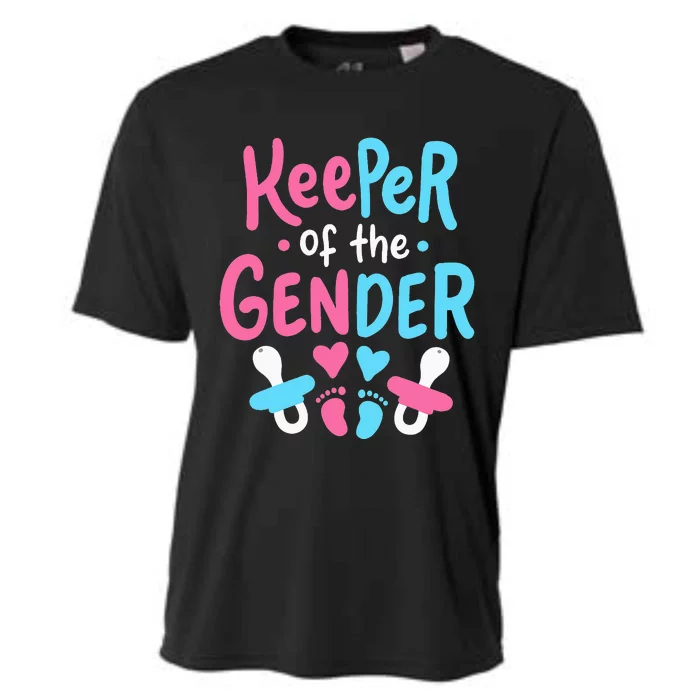 Gender Reveal Keeper of the Gender Cooling Performance Crew T-Shirt