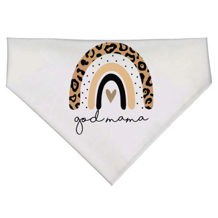 Godmor Rainbow Leopard Lover Proud New Godmor Lover USA-Made Doggie Bandana