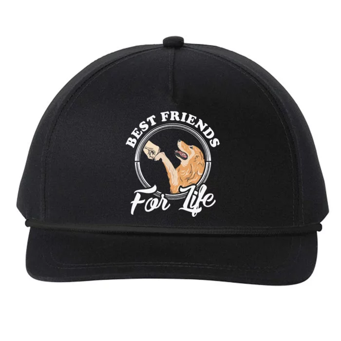 Golden Retriever Lover Gifts Golden Retriever Lover Snapback Five-Panel Rope Hat