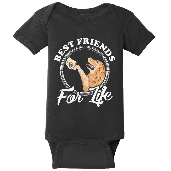 Golden Retriever Lover Gifts Golden Retriever Lover Baby Bodysuit