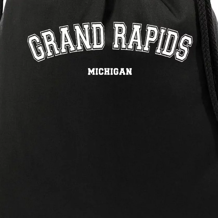 Grand Rapids Michigan Drawstring Bag