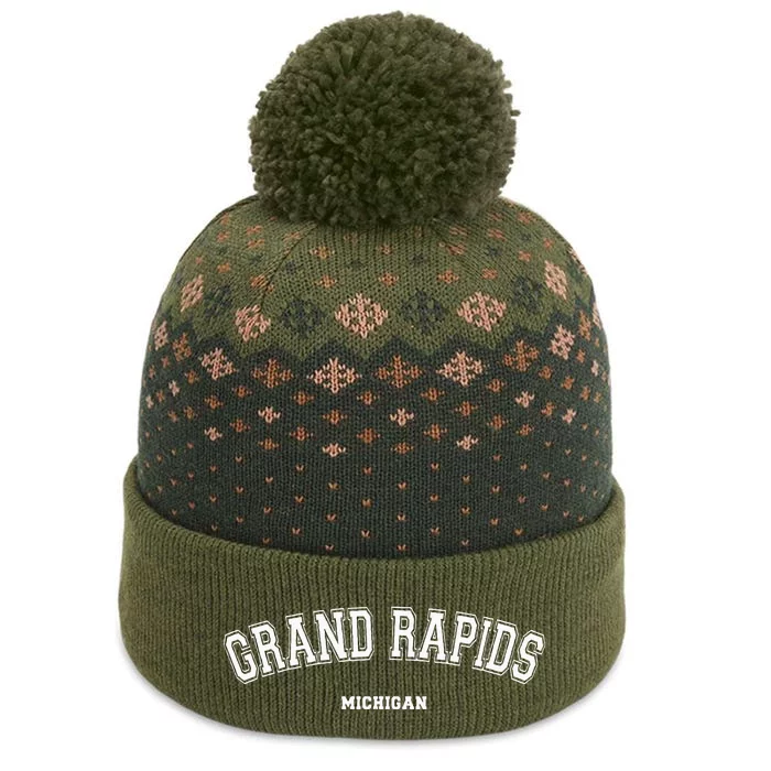 Grand Rapids Michigan The Baniff Cuffed Pom Beanie