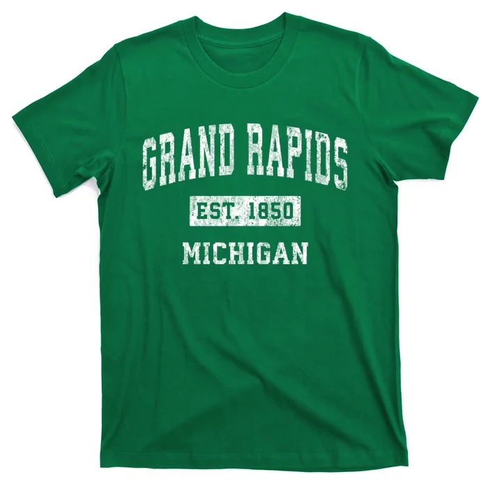 Grand Rapids Michigan Mi Vintage Sports T-Shirt