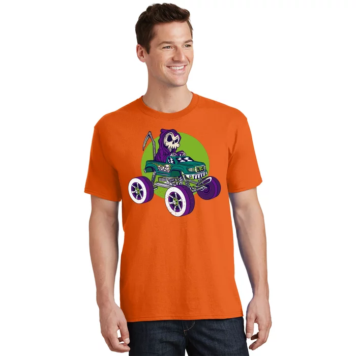 Grim Reaper Monster Truck T-Shirt