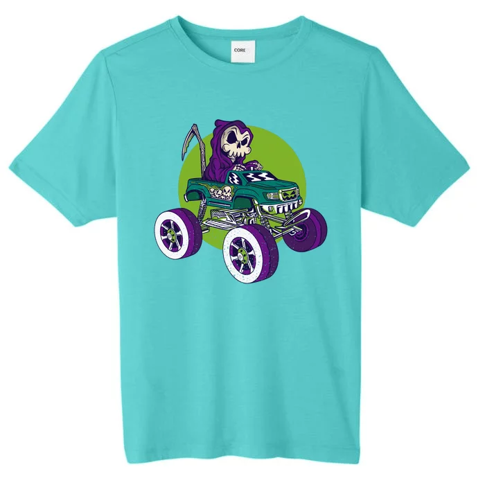 Grim Reaper Monster Truck ChromaSoft Performance T-Shirt