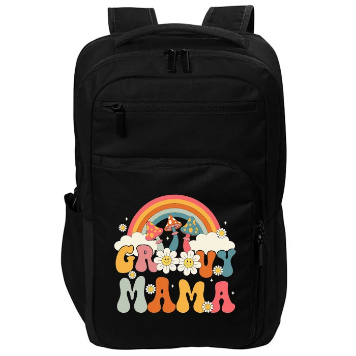 Groovy Rainbow Mama Birthday Party Decorations Family Impact Tech Backpack