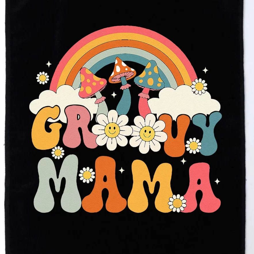 Groovy Rainbow Mama Birthday Party Decorations Family Platinum Collection Golf Towel