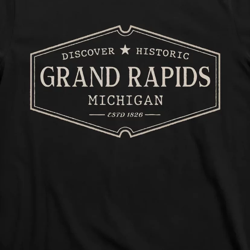 Grand Rapids Michigan Grand Rapids Mi Historic T-Shirt