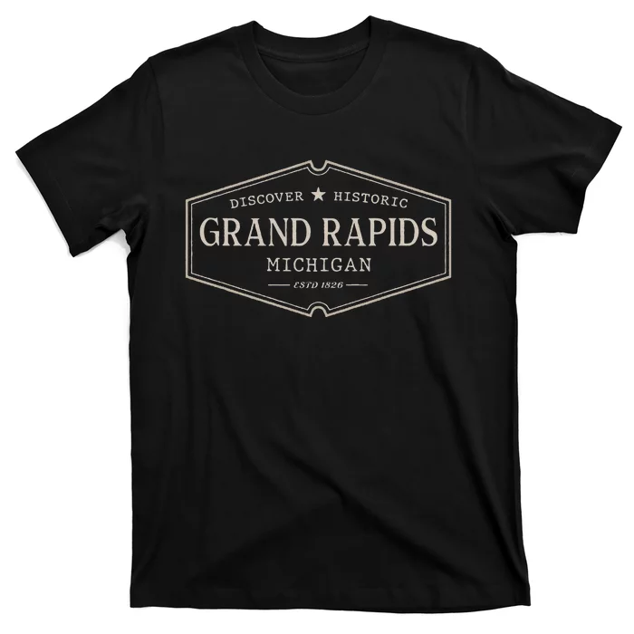 Grand Rapids Michigan Grand Rapids Mi Historic T-Shirt