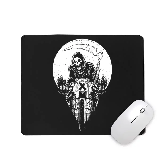 Grim Reaper Motorbike Mousepad