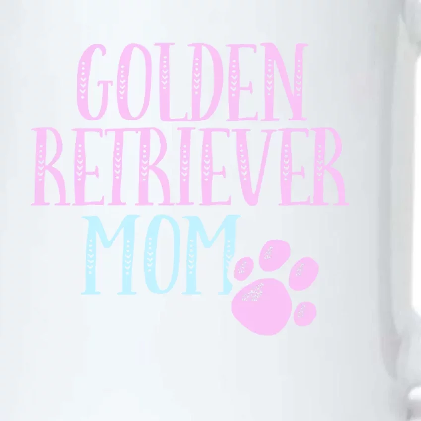 Golden Retriever Mama Dog Lover Mom Owner Cute Meaningful Gift Black Color Changing Mug