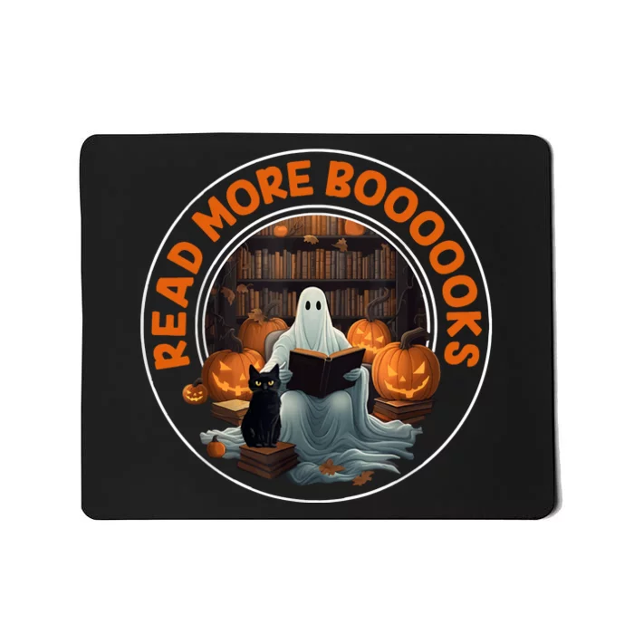 Ghost Read More Books Book Lover Vintage Halloween Gift Mousepad