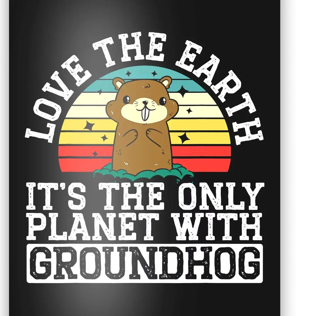 Groundhog Rodent Marmots Poster