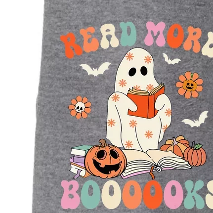 Groovy Read More Books Cute Ghost Boo Funny Halloween Spooky Doggie 3-End Fleece Hoodie