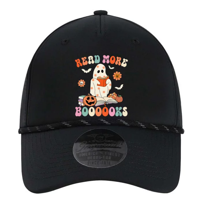 Groovy Read More Books Cute Ghost Boo Funny Halloween Spooky Performance The Dyno Cap