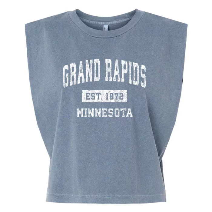 Grand Rapids Minnesota Mn Vintage Sports Garment-Dyed Women's Muscle Tee