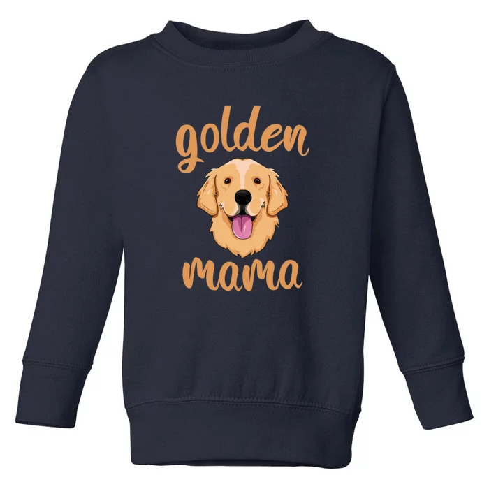 Golden Retriever Mom Toddler Sweatshirt