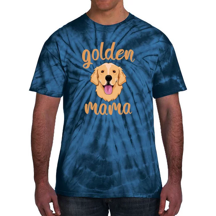 Golden Retriever Mom Tie-Dye T-Shirt