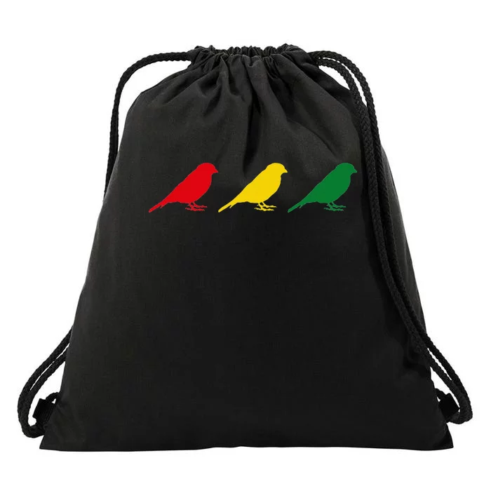 Good Rastafari Music Vibes Only Rasta Jamaika Reggae Drawstring Bag