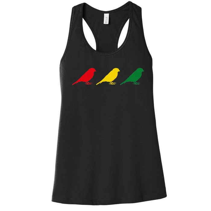 Good Rastafari Music Vibes Only Rasta Jamaika Reggae Women's Racerback Tank