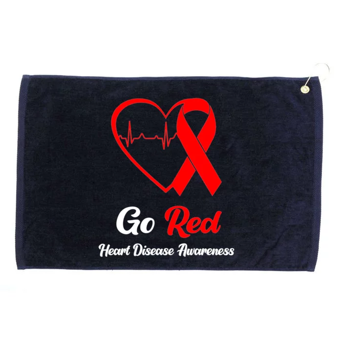 Go Red National Heart Disease Awareness Month Cute Gift Grommeted Golf Towel