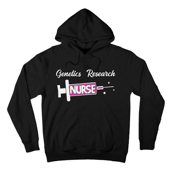 Genetics Research Nurse Cute Genetics Nursing Unit Rn Tall Hoodie