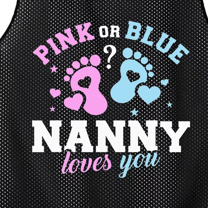 Gender reveal nanny Mesh Reversible Basketball Jersey Tank