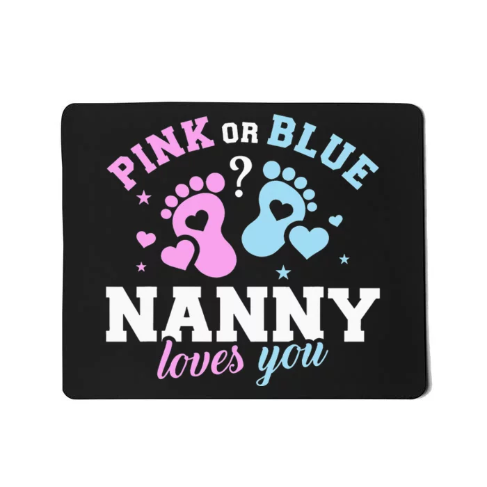 Gender reveal nanny Mousepad