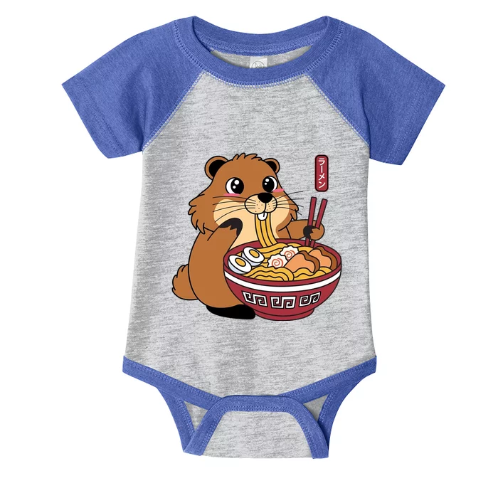 Groundhog Ramen Noodles Infant Baby Jersey Bodysuit