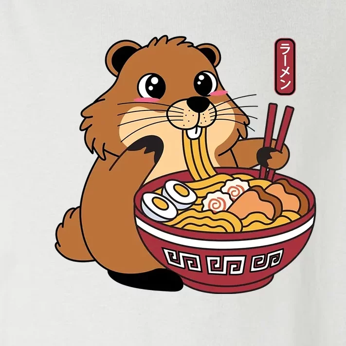 Groundhog Ramen Noodles Toddler Long Sleeve Shirt