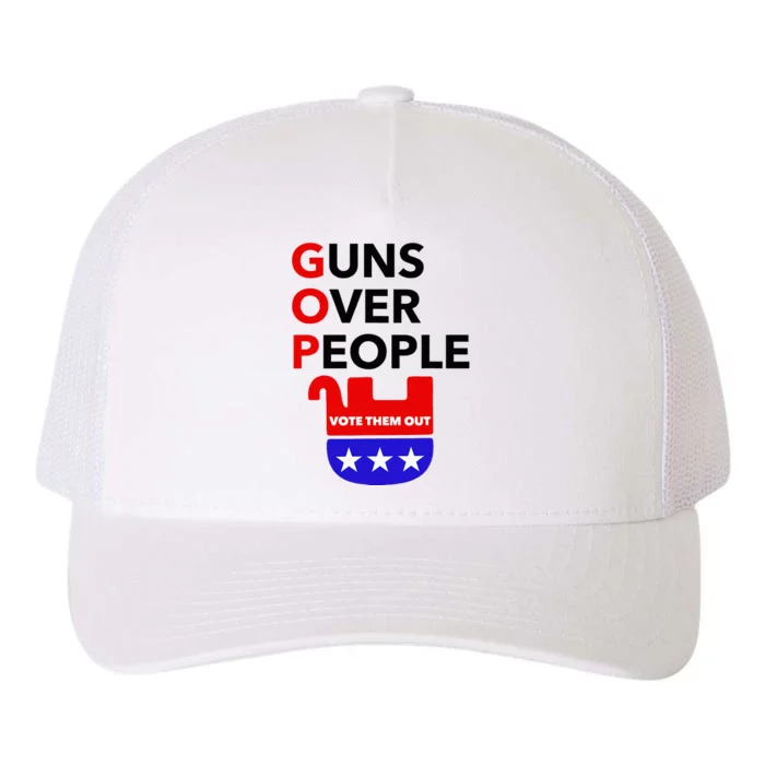 Gun Reform Now Gopguns Over People Vote Them Out Yupoong Adult 5-Panel Trucker Hat