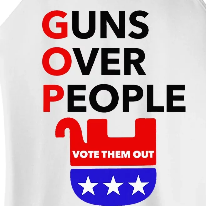 Gun Reform Now Gopguns Over People Vote Them Out Women’s Perfect Tri Rocker Tank