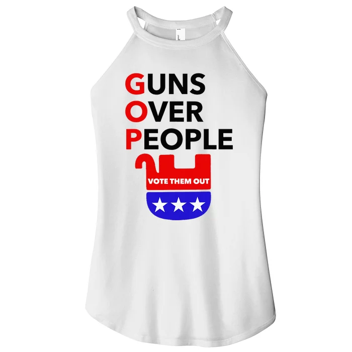 Gun Reform Now Gopguns Over People Vote Them Out Women’s Perfect Tri Rocker Tank