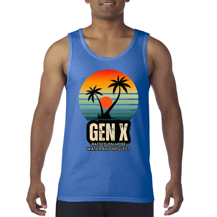 Genx Raised On Hose Water And Neglect Tank Top