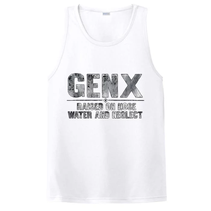 Genx Raised On Hose Water And Neglect Retro Performance Tank