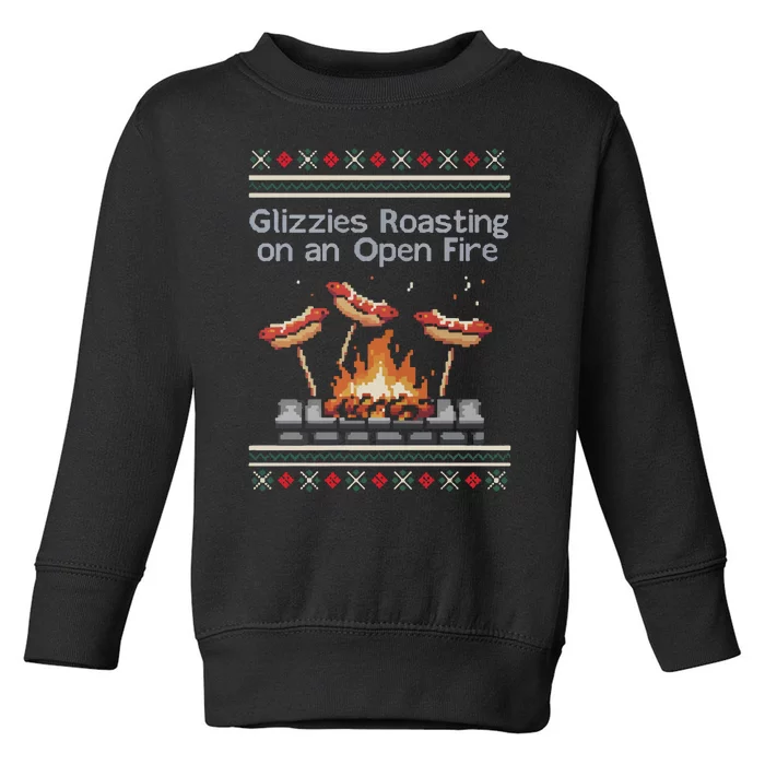 Glizzies Roasting On An Open Fire Tacky Toddler Sweatshirt