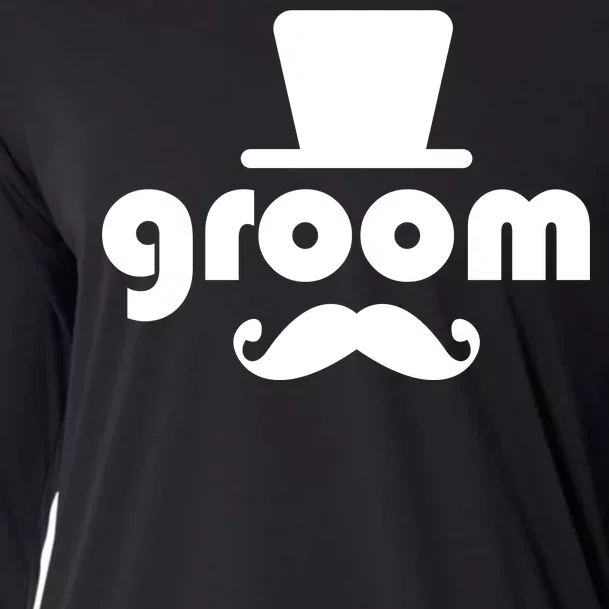 Groom Bachelor Party Cooling Performance Long Sleeve Crew