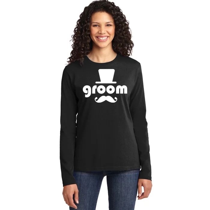 Groom Bachelor Party Ladies Long Sleeve Shirt