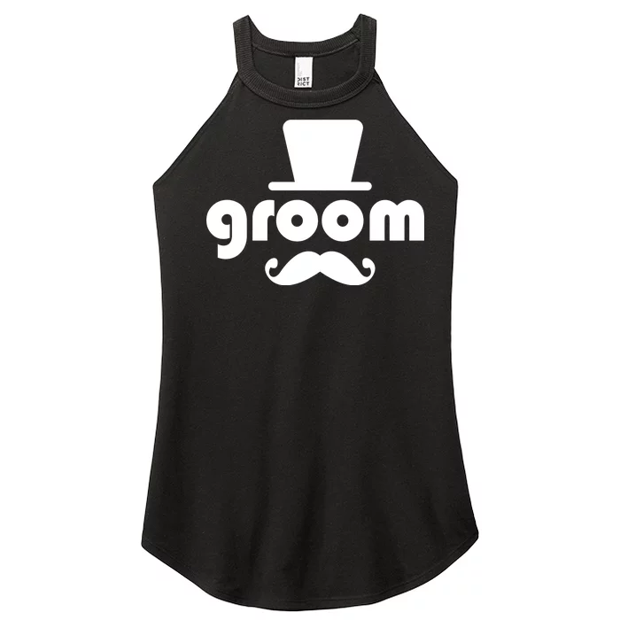 Groom Bachelor Party Women’s Perfect Tri Rocker Tank