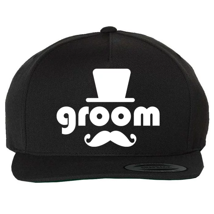 Groom Bachelor Party Wool Snapback Cap