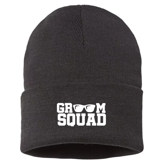 Groom Squad Sustainable Knit Beanie