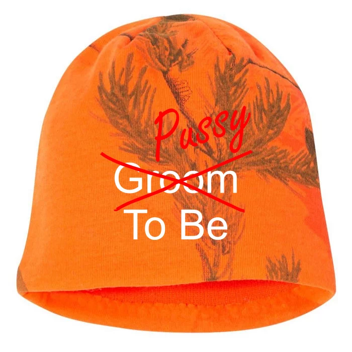 Groom To Be Pussy Kati - Camo Knit Beanie