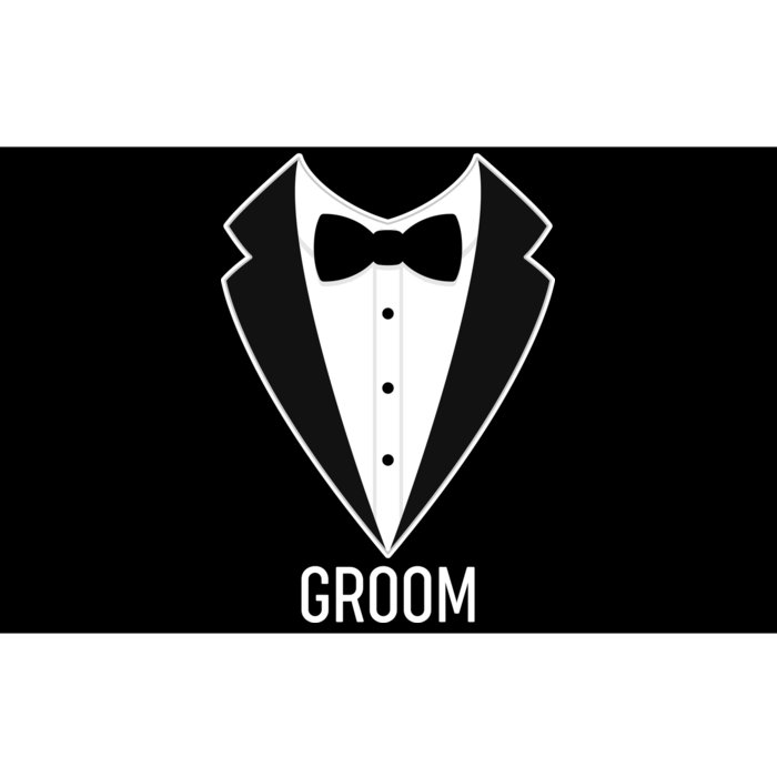 Groom Wedding Tuxedo Bumper Sticker